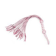 Флогер Liebe Seele White & Pink Leather Whip SX2833 фото