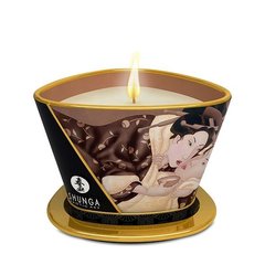 Массажная свеча Shunga Massage Candle - Intoxicating Chocolate (170 мл) с афродизиаками SO2514 фото