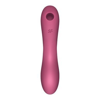 Вакуумный стимулятор с вибрацией Satisfyer Curvy Trinity 3 Red SO6117 фото
