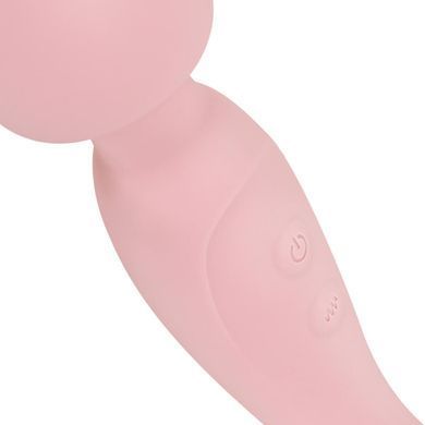 Двусторонний массажер-вибратор Good Vibes Only &ndash; SIMI Double-Sided Wand Vibrator Soft Silicone &ndash; Pink SX3076 фото