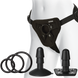 Набор для страпона Doc Johnson Vac-U-Lock Dual Density UltraSKYN Set, диаметр 3&times;4,5см SO1987 фото 4