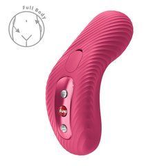 Накладной вибратор Fun Factory LAYA III Raspberry, эффект постукивания пальцем SX3699 фото