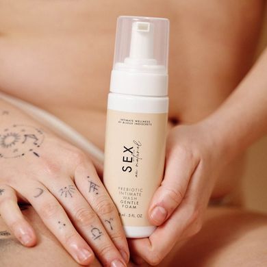 Пена для интимной гигиены Bijoux Indiscrets Sex Au Naturel Prebiotic Intimate Wash Gentle Foam 150мл SX3249 фото