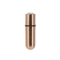 Вибропуля PowerBullet First-Class Bullet 2.5&Prime; with Key Chain Pouch, Rose Gold, 9 режимов вибрации SO6847 фото