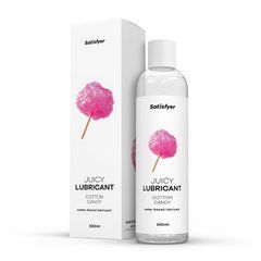 Лубрикант на водной основе Satisfyer Juicy Lubricant Cotton Candy water based 300 мл SX2719 фото
