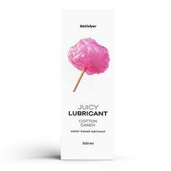 Лубрикант на водной основе Satisfyer Juicy Lubricant Cotton Candy water based 300 мл SX2719 фото