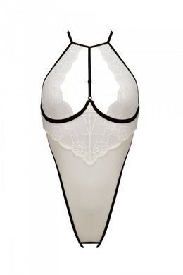 Боди с доступом Passion CHIKA BODY S/M, cream SO9696 фото