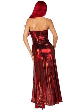 Еротична сукня Leg Avenue Shimmer bodysuit with skirt L SO9187 фото