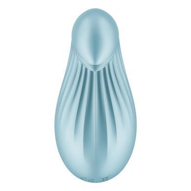 Вібратор Satisfyer Dipping Delight Light Blue, 2 мотори, гнучкий кінчик SO6991 фото