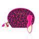 Мини-вибромассажер RIANNE S - Lovely Leopard Mini Wand Pink SO3886 фото 1
