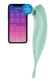 Смарт-вибратор для клитора с вакуумной стимуляцией Satisfyer Twirling Pro+ Mint SO6716 фото