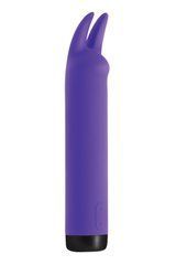 Вибратор S Pleasures Bullets Amethyst, фиолетовый, с двумя отростками, 10 режимов, диаметр 2,8 см SX1604 фото