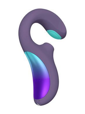 Кліторально-вагінальний звуковий стимулятор LELO Enigma Double Sonic Cyber Purple SX2553 фото