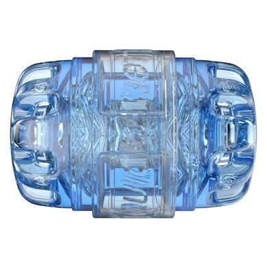 Мастурбатор Fleshlight Quickshot Turbo Blue Ice, компактний, чудово для пар і мінету SX0678 фото
