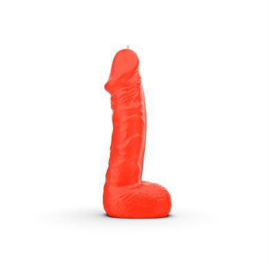Свічка у вигляді члена Чистий Кайф MEDIUM Orange SX1573 фото
