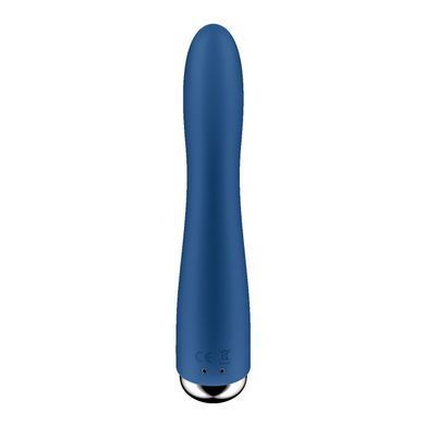 Вібратор точки G з обертанням Satisfyer Spinning Vibe 1 Blue, 2 мотори SX0559 фото