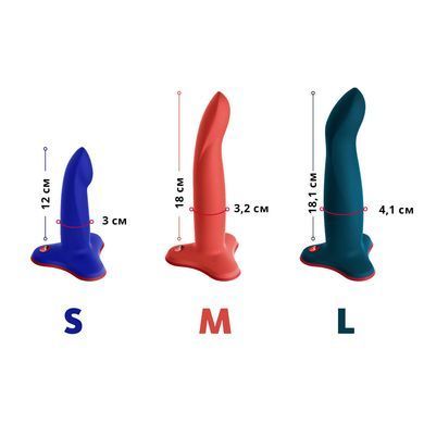 Фаллоимитатор Fun Factory LIMBA FLEX L, цвет морской волны, гибкий, с эффектом памяти, подходит для точки G SX0996 фото