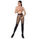 Колготки с открытым доступом, двойная плотность TIOPEN 012 black 1/2 (20/40 den) &mdash; Passion SO5814 фото 3