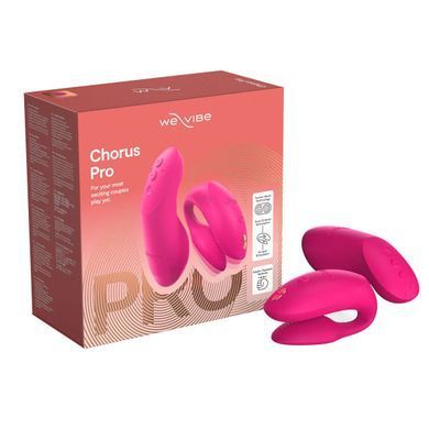 Смарт-вібратор для пар We-Vibe Chorus Pro Electric Pink SX3862 фото