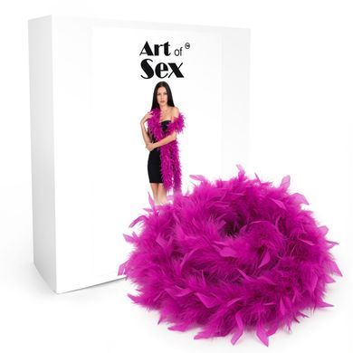 Боа из перьев Art of Sex, длина 2 метра, цвет маджента SX4673 фото