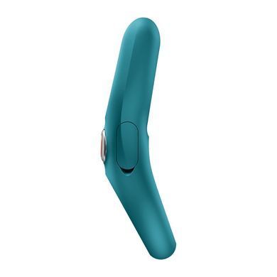 Эрекционное виброкольцо с двойной стимуляцией клитора Fun Factory NŌS PRO Bottle Green, 2 мотора SX3702 фото