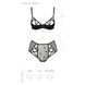 Эротический комплект с рисунком LOVELIA BIKINI black L/XL - Passion SO4747 фото 5