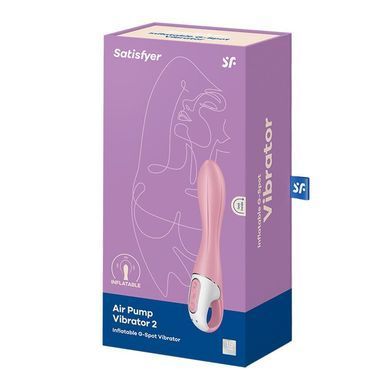 Вібратор точки G надувний Satisfyer Air Pump Vibrator 2 SO8411 фото
