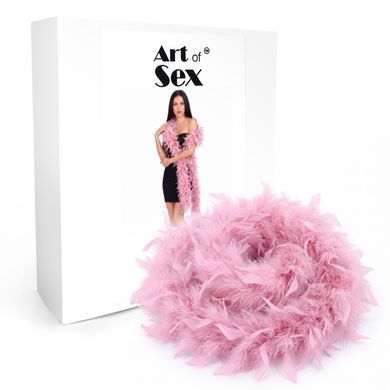Боа из перьев Art of Sex, длина 2 метра, цвет розовый SX4674 фото