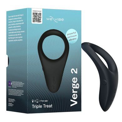 Смарт-виброкольцо WE-VIBE VERGE 2 Black SX3863 фото