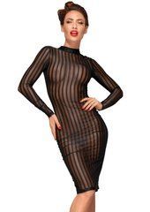 Платье с мокрым эффектом Noir Handmade F182 Classic dress made of elastic tulle, XXL SX0051 фото