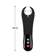 Вибратор для пениса Fun Factory MANTA black, подходит для парных игр SX0932 фото