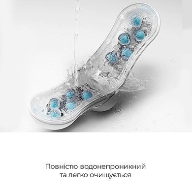 Мастурбатор Tenga Flip Orb &mdash; Blue Rush, з можливістю зміни тиску та стимулювальними кульками всереди SO3048 фото
