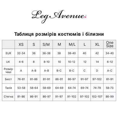 (SALE) Вініловий костюм черниці Leg Avenue Sinful Sister M, комбінезон, комір, пояс, головний убір SO7992 фото