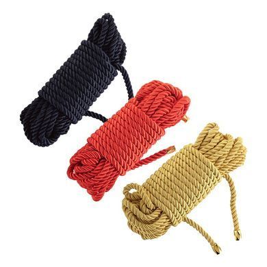 Мотузка для шибарі LOCKINK SEVANDA Shibari Pratice Rope Golden, 8 метрів SX0881 фото