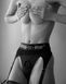 Трусы для страпона с подвязками для чулок Strap-On-Me REBEL HARNESS - L (мятая упаковка!!!) SO4510-R фото 10