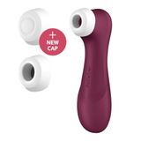 Вакуумный клиторальный стимулятор Satisfyer Pro 2 Generation 3 with Liquid Air Wine Red SO7772 фото