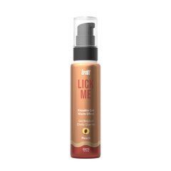 Гель для оральных ласк с согревающим эффектом INTT Lick Me Kissable Gel Peach 50 мл, без сахара SX1696 фото