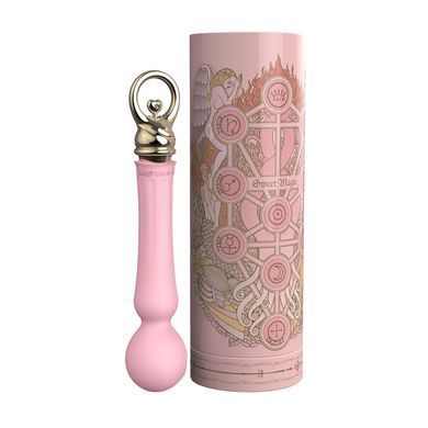 Вибромассажер с подогревом Zalo Sweet Magic - Confidence Wand Fairy Pink SO6676 фото