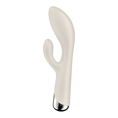 Вибратор-кролик с ротацией Satisfyer Spinning Rabbit 1 Beige, 3 мотора SX0563 фото