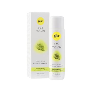 Лубрикант на водной основе pjur MED Vegan glide 100 мл - только веганские ингридиенты PJ12690 фото