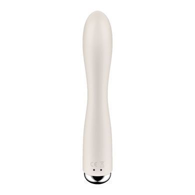 Вибратор-кролик с ротацией Satisfyer Spinning Rabbit 1 Beige, 3 мотора SX0563 фото