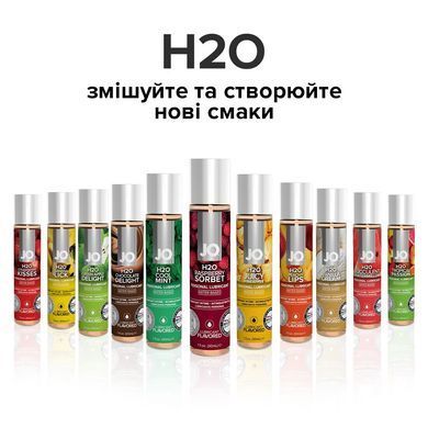 Смазка на водной основе System JO H2O &mdash; Raspberry Sorbet (30 мл) без сахара, растительный глицерин SO1468 фото