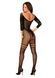 Сітчастий бодістокінг з імітацією підв&rsquo;язок Obsessive Bodystocking G329 XL/XXL, black, з доступом SO7694 фото 3