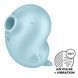 Вакуумный клиторальный стимулятор с вибрацией Satisfyer Sassy Seal, 2 независимых мотора SX1210 фото 1