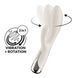 Вибратор-кролик с ротацией Satisfyer Spinning Rabbit 1 Beige, 3 мотора SX0563 фото 1