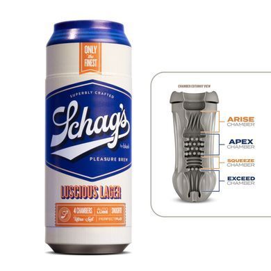 Мастурбатор Schag&rsquo;s by Blush - Luscious Lager Masturbator - Frosted SO8840 фото