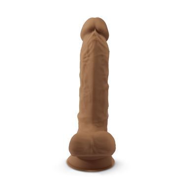 Фаллоимитатор SilexD Johnny Caramel (MODEL 1 size 7in), двухслойный, силикон+Silexpan, диаметр 3,8см SO3835 фото