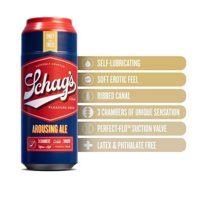 Мастурбатор Schag&rsquo;s by Blush - Arousing Ale Masturbator - Frosted SO8841 фото