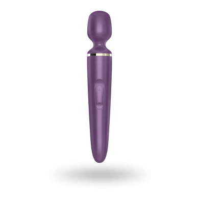 Вібромасажер Satisfyer Wand-er Woman (Purple/Gold) водонепроникний, потужний, розмір XXL SO3457 фото