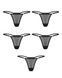 Набір трусиків Obsessive Violami 5-pack thong S/M SX3626 фото 1